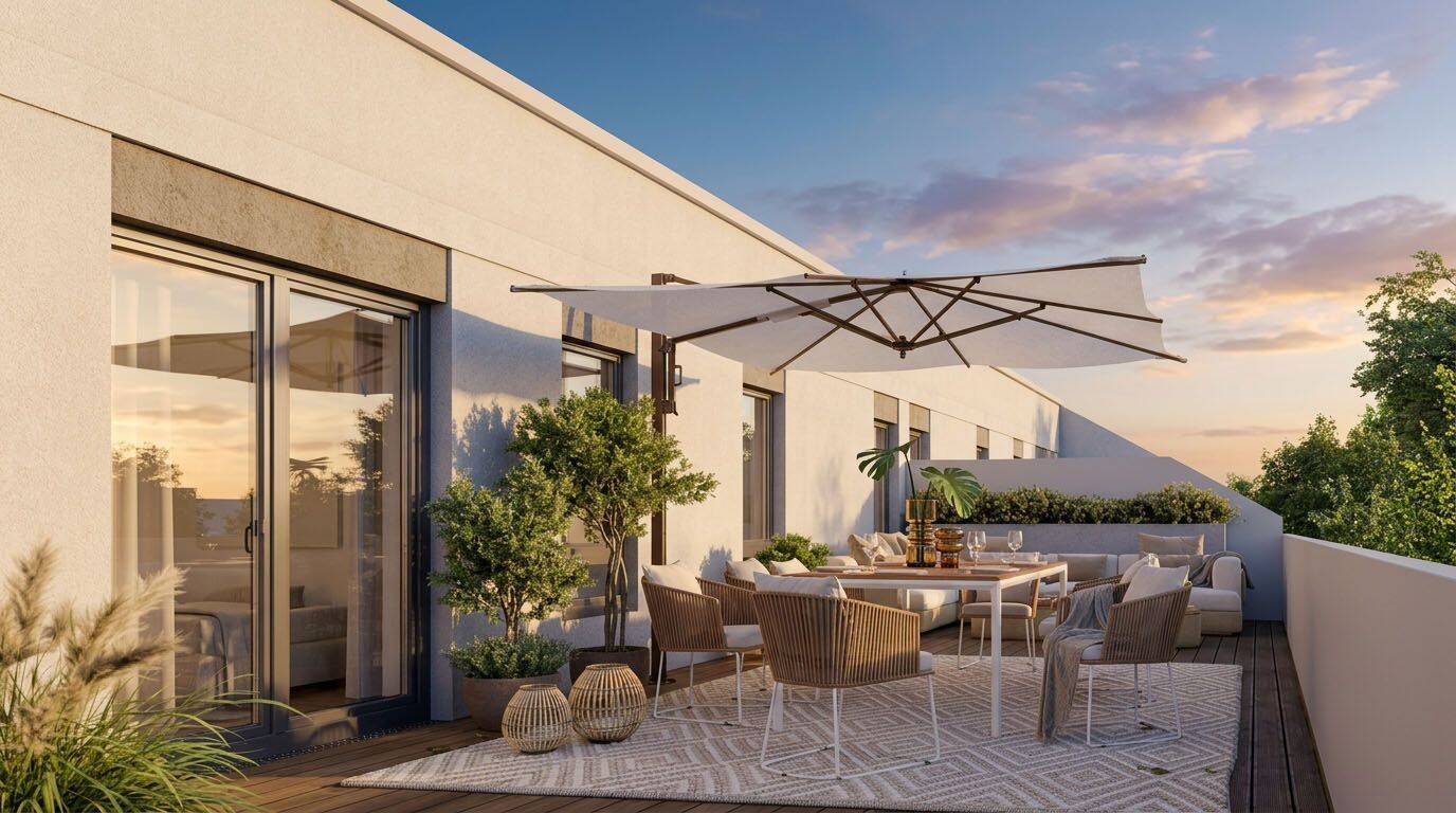 Neubau-Penthouse Wohnung mit Großer Terrasse