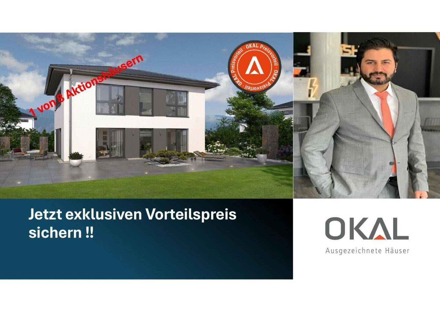 TRAUMHAUS AUF IHREM GRUNDSTÜCK,BLICKFANG IM SÜDLICHEM FLAIR, 35510 Butzbach