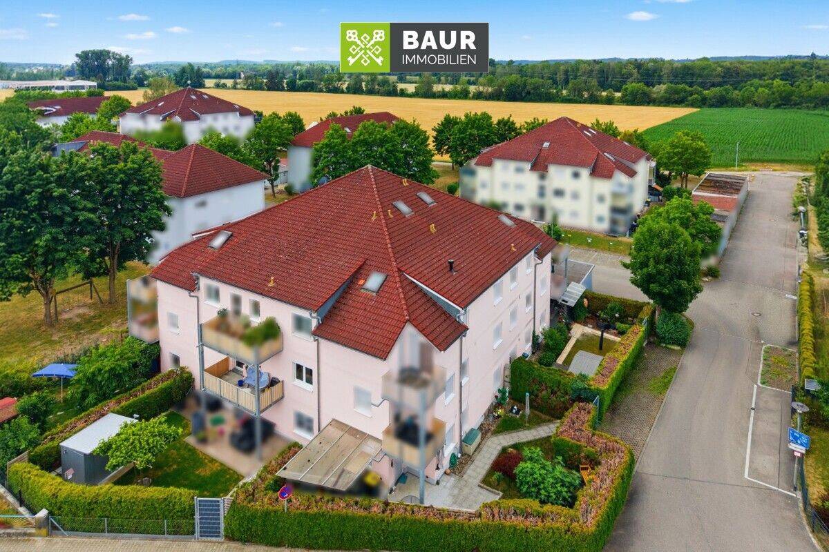 360° I Großzügige 2-Zimmer-Wohnung in Illertissen mit Balkon und Außenstellplatz, 89257 Illertissen