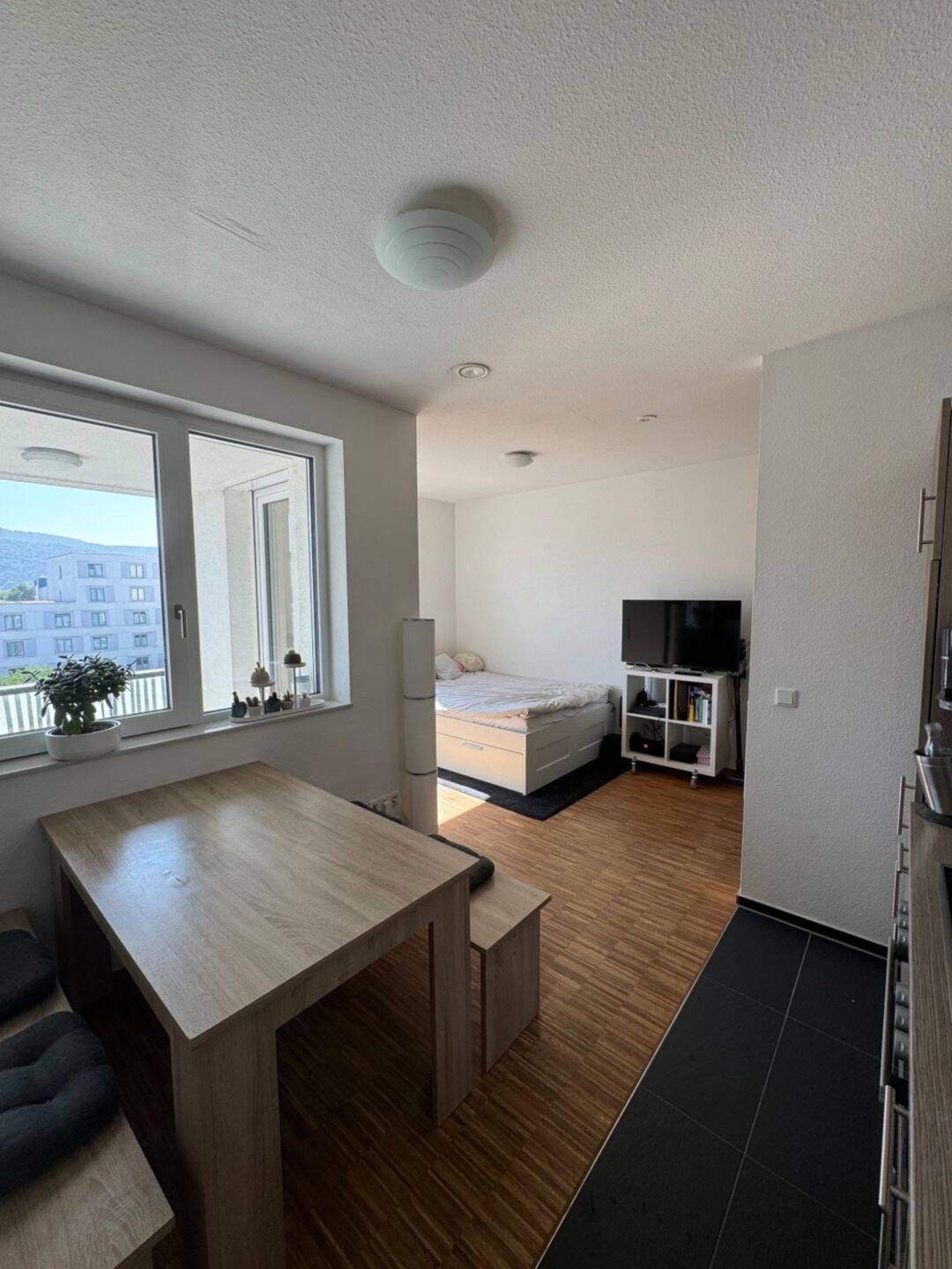 Gemütliche 1-Zimmer Wohnung mit Balkon, 69115 Heidelberg (Bahnstadt Bergheim Pfaffengrund Weststadt)