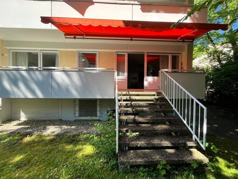 Erdgeschosswohnung 2,5 Zimmer, möbliert mit Gartennutzung, 81479 München (Thalk. Obersendl.-Forsten-Fürstenr.-Solln)