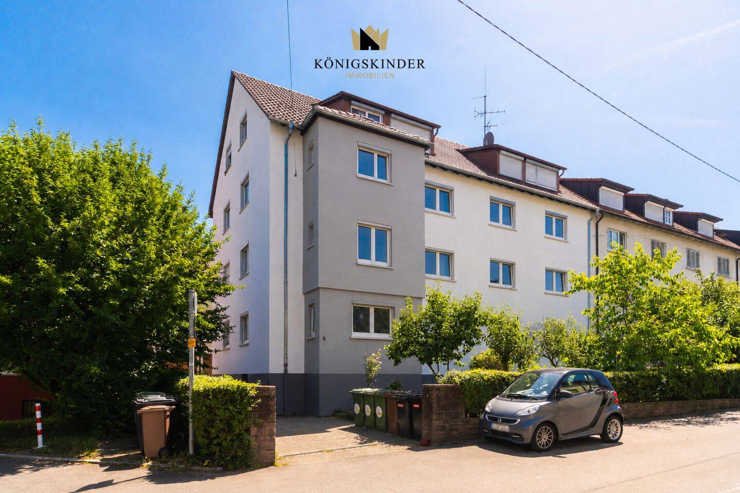 Wohnungspaket in Stuttgart-Bad Cannstatt – 4 Eigentumswohnungen und 1 Garage, 70374 Stuttgart (Bad Cannstatt Sommerrain)