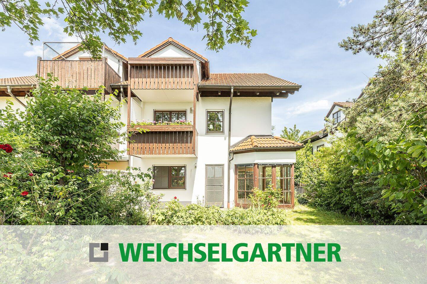 Idyllische Garten-Maisonette in ruhiger Feldrandlage – sonnige Südwest-Ausrichtung und 2 Stellplätze, 85609 Aschheim
