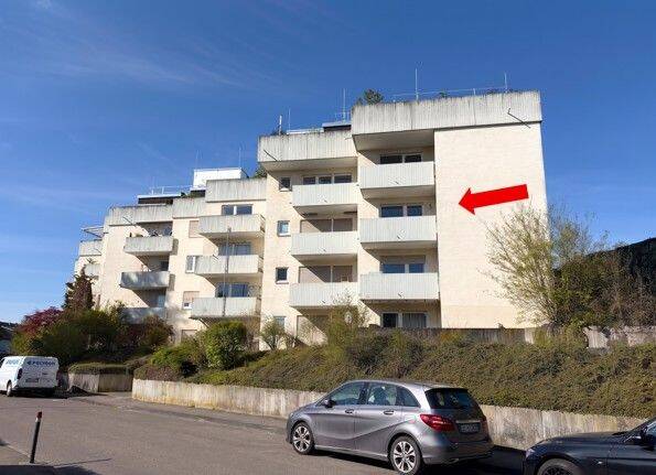 Ideale Lage mit Ausblick nahe der Uni Stuttgart-Vaihingen – freie, praktische, renov.-bed. 3-Zimmer-ETW mit Südost-Balkon und TG-Platz, 70569 Stuttgart (Büsnau Kaltental Vaihingen)