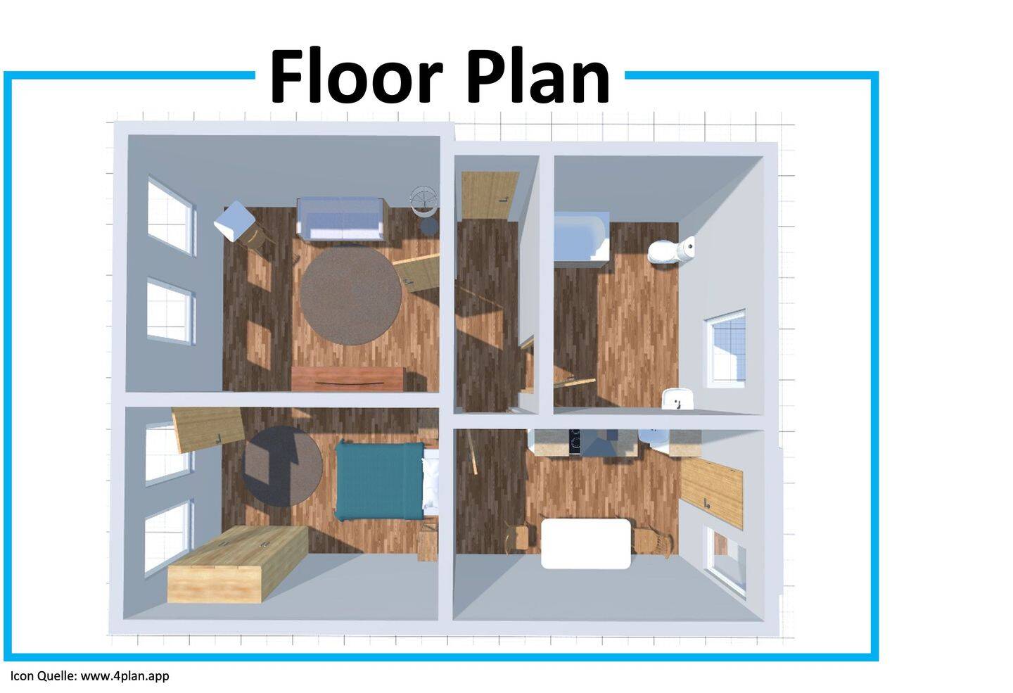 2 Zimmer Apartment, zentrale Lage, Altbau, frisch renoviert, möbliert, 30177 Hannover