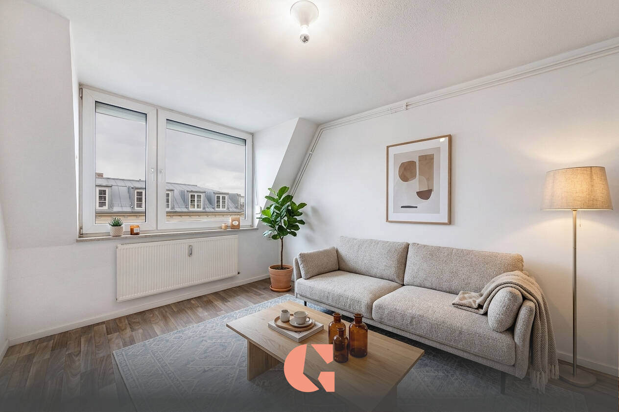 Stilvolle Dachgeschoss Wohnung in Bestlage der Maxvorstadt, 80333 München (Altstadt-Lehel Maxvorstadt)