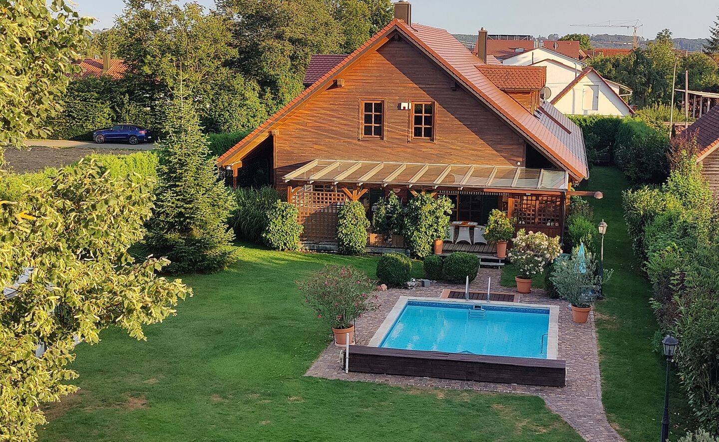 Autarkes Landhaus an den Donauauen – Pool, Brunnen, absolute Privatsphäre, 89407 Dillingen a.d. Donau