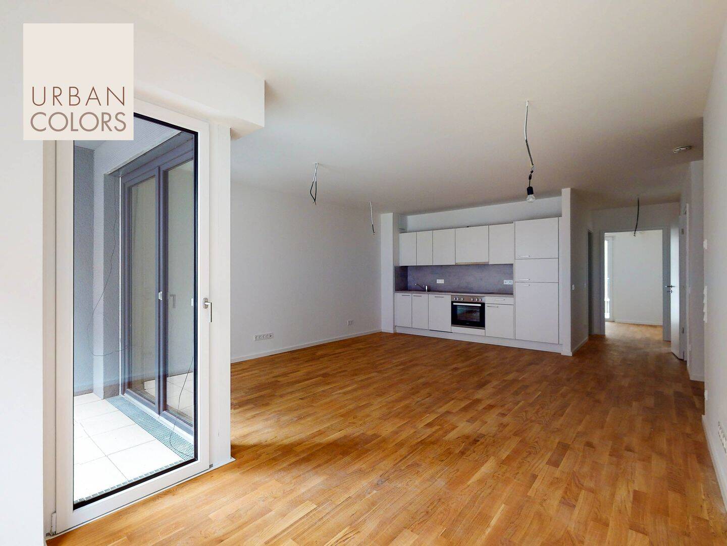 Urban Colors: Modern 3-Room-Apartment with built-in kitchen and 2 bathrooms, 60314 Frankfurt am Main (Fechenheim Ostend)