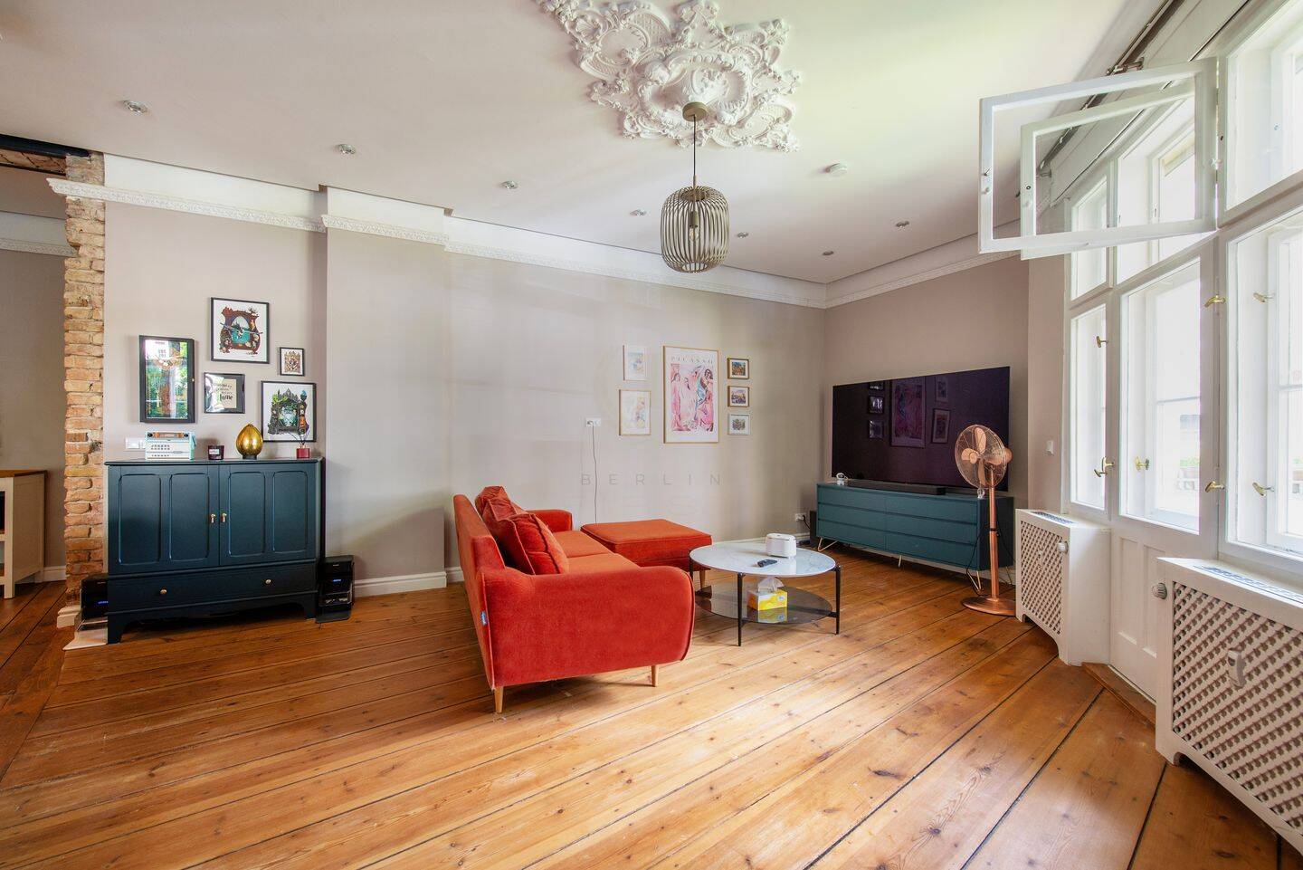 Stilvoll modernisierte Altbauwohnung mit Balkon am Stadtpark Steglitz, 12169 Berlin (Steglitz-Zehlendorf Steglitz)