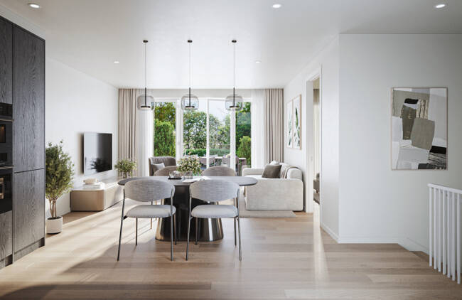 NEUBAU: 2,5-Zimmer-Wohnung mit Garten & Terrasse