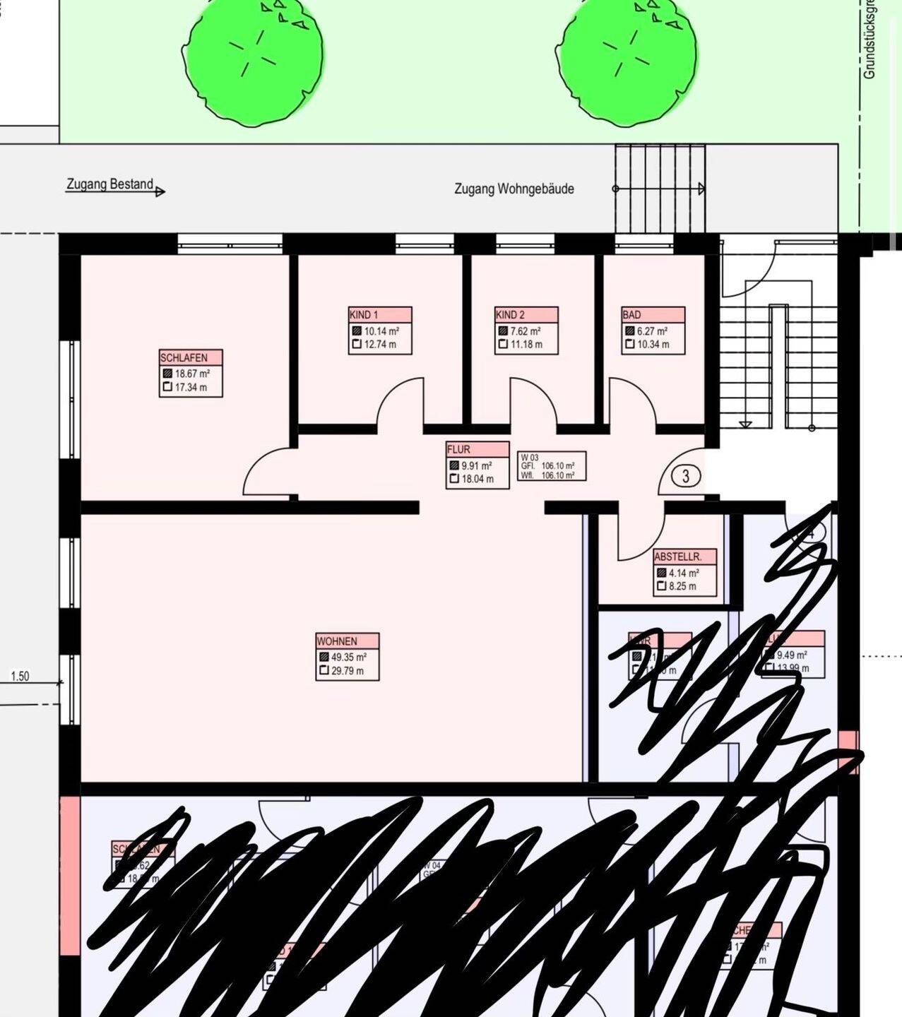 Nachmieter gesucht – Helle und moderne 4-Zimmer-Wohnung, 94405 Landau a.d. Isar (Landau)