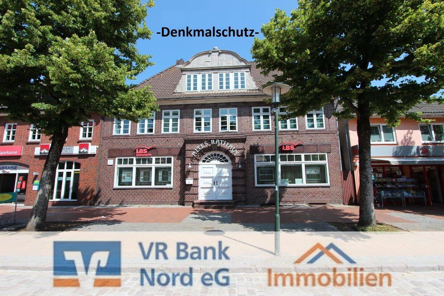 -Altes Rathaus- Wohn- und Geschäftshaus mit hoher Renditeerwartung in Zentrumslage, 25917 Leck