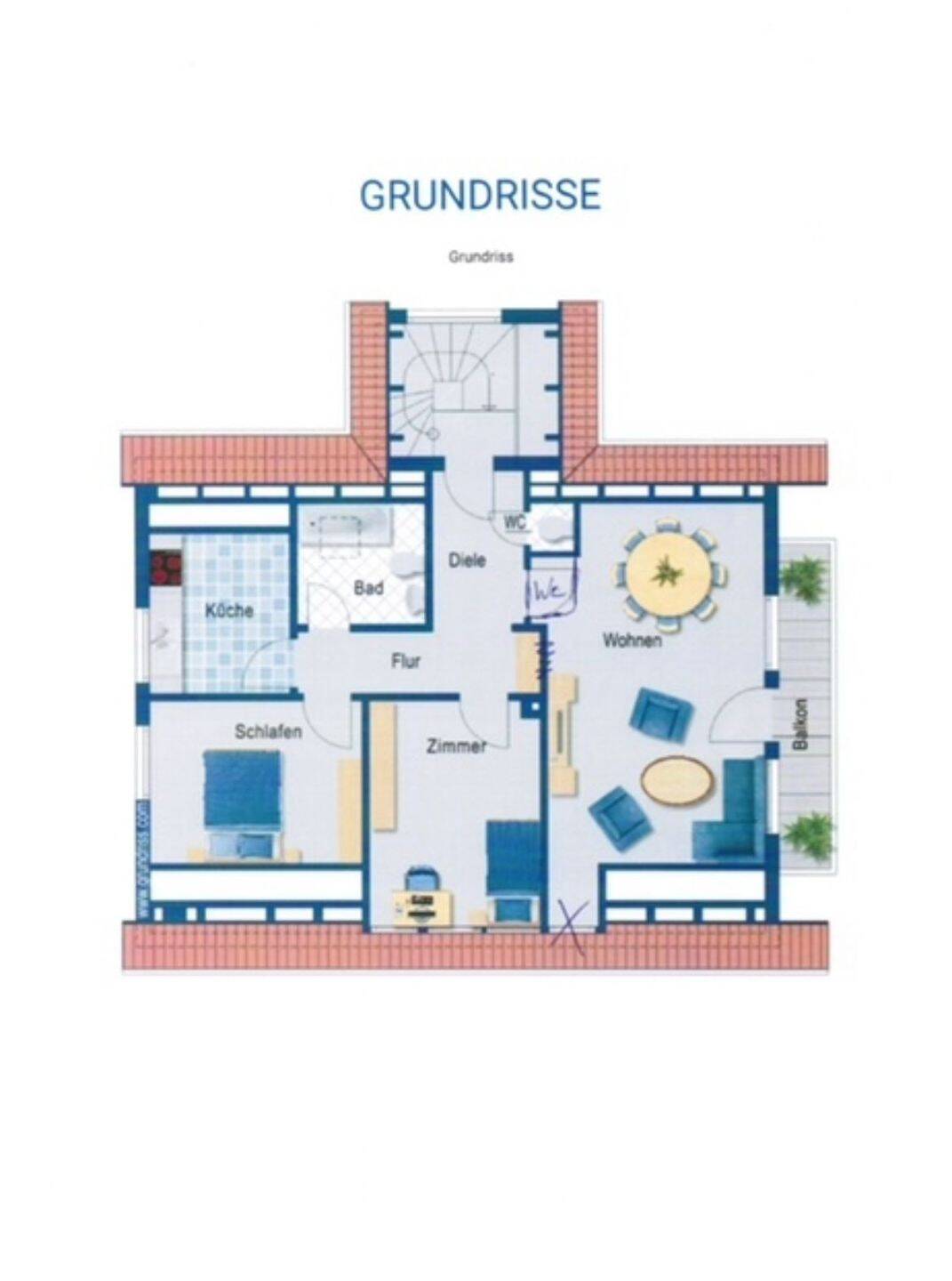 3-Zimmer-DG-Wohnung mit Loggia, 90552 Röthenbach a.d. Pegnitz