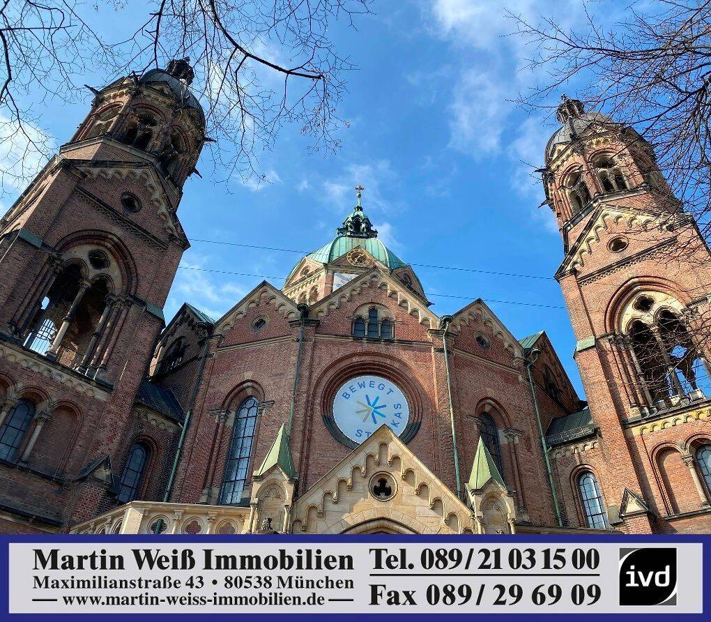 Sonnige 1-Zimmer-Wohnung mit Süd/Ost-Balkon im Lehel Nähe Isartor und St.-Lukas Kirche, 80538 München (Altstadt-Lehel Ludwigsvorstadt-Isarvorstadt Schwabing-Freimann)