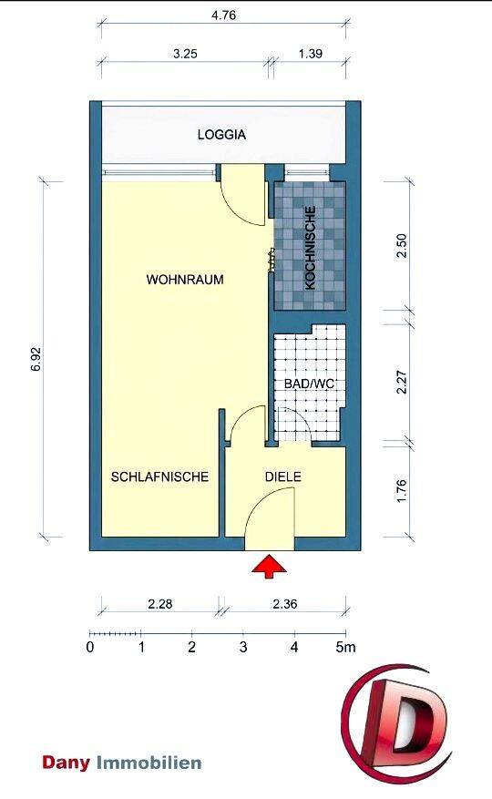 Fantastische Lage und toller Grundriss – Apartment in Ingolstadt, 85057 Ingolstadt (Ingolstadt)