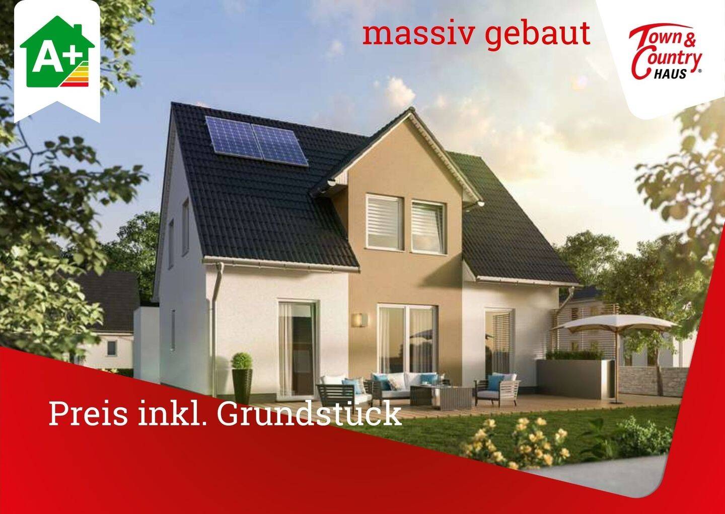massiv gebaut, Preis schlüsselfertig inkl. Grundstück, 54516 Wittlich