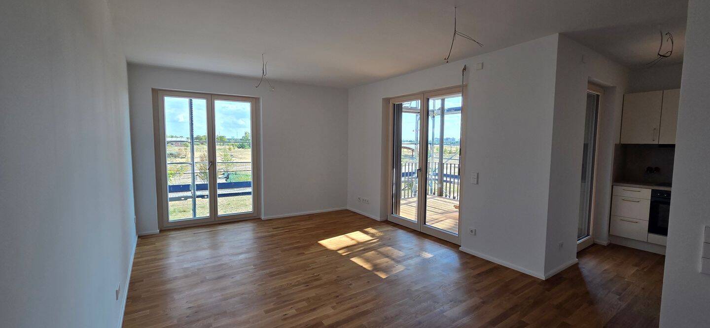 Lichtdurchflutete 3-Zimmer-Wohnung mit direktem Parkblick & EBK im Florapark Mannheim, 68309 Mannheim (Käfertal Vogelstang)