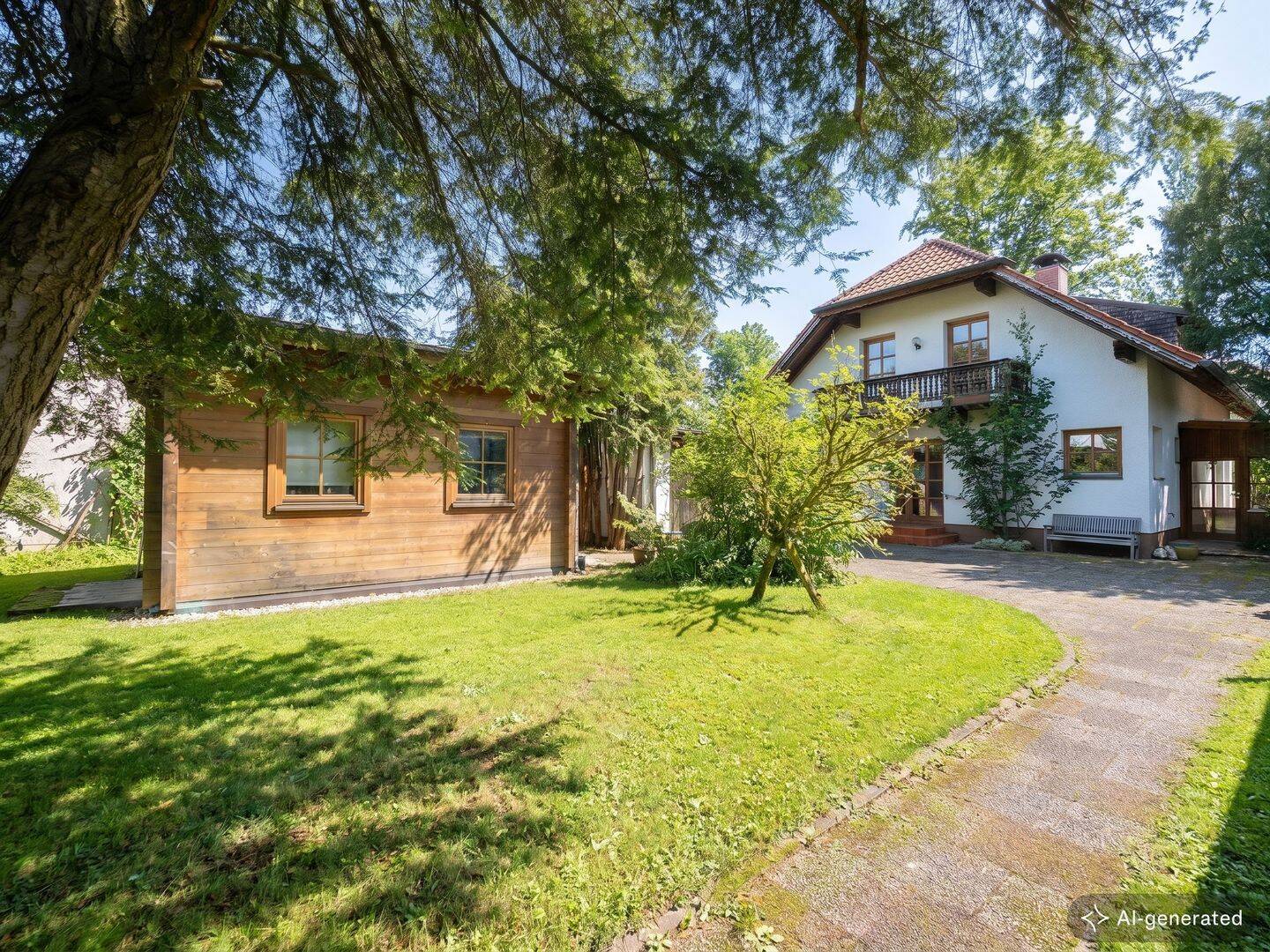 Großes Grundstück mit Einfamilienhaus (1982) und zusätzlichem Bauplatz – Renovieren und/oder Neubau, 81827 München (Ramersdorf-Perlach Trudering-Riem)