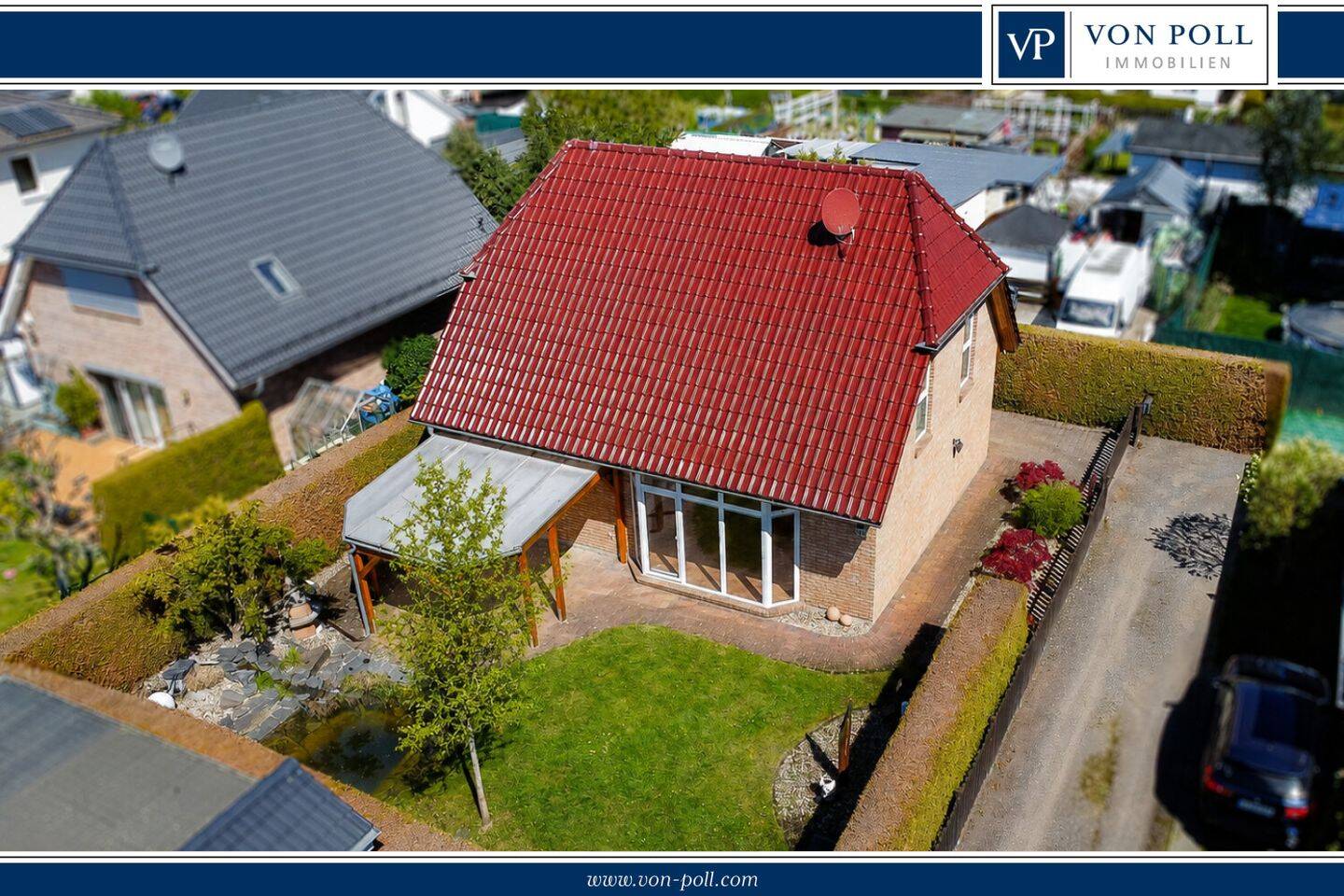 Gepflegtes Einfamilienhaus mit stilvollen Garten, Terrasse und Feng-Shui-Konzept zum Sofortbezug