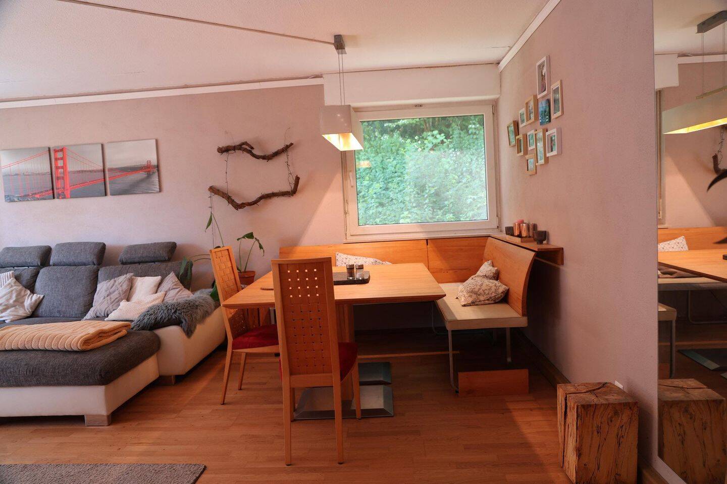 Hochwertig modernisierte 3,5-Zimmer-Eigentumswohnung mit Eichenparkett, Balkon und Garage, 74847 Obrigheim