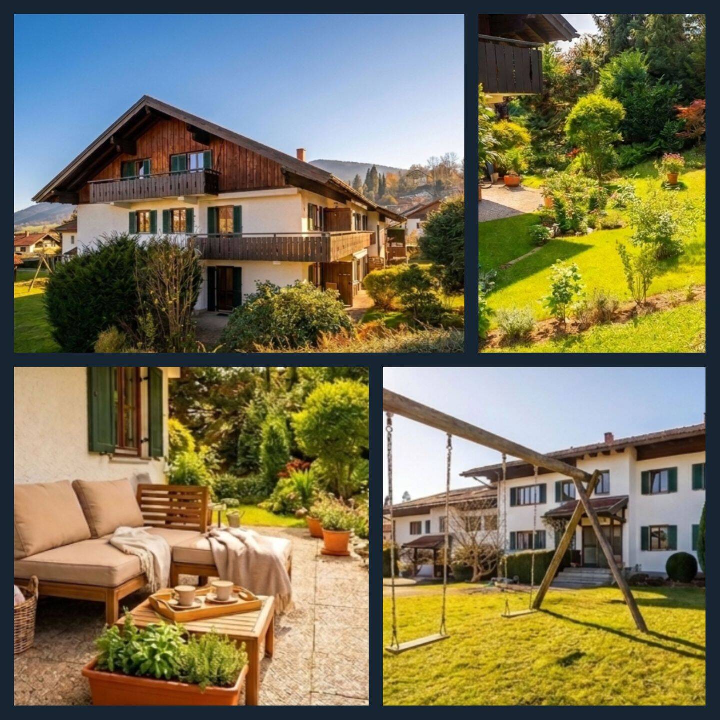 Erdgeschosswohnung mit eigenem Garten, Terrasse und TG-Stellplatz, 82433 Bad Kohlgrub