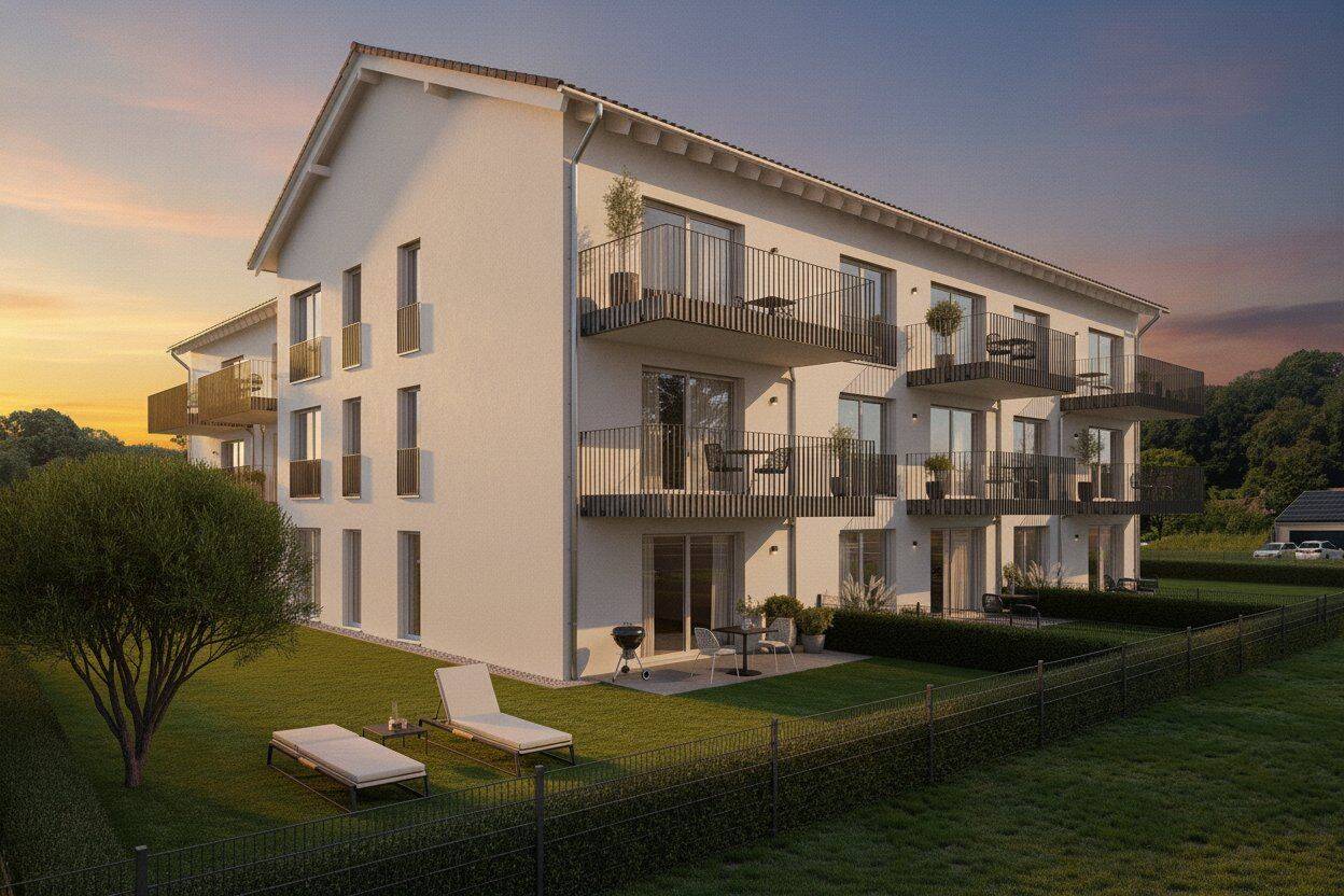Moderne 2 Zimmer Neubau Whg. 2.OG Malching Wnr. 14, 94094 Malching