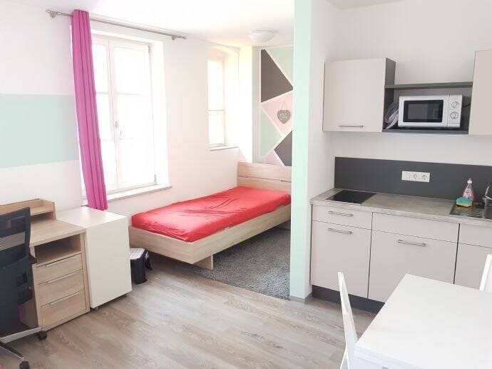 Achtung Studenten – Attraktives möbliertes 1 Zimmer Appartement mit Balkon im Herzen der Amberger Altstadt, 92224 Amberg