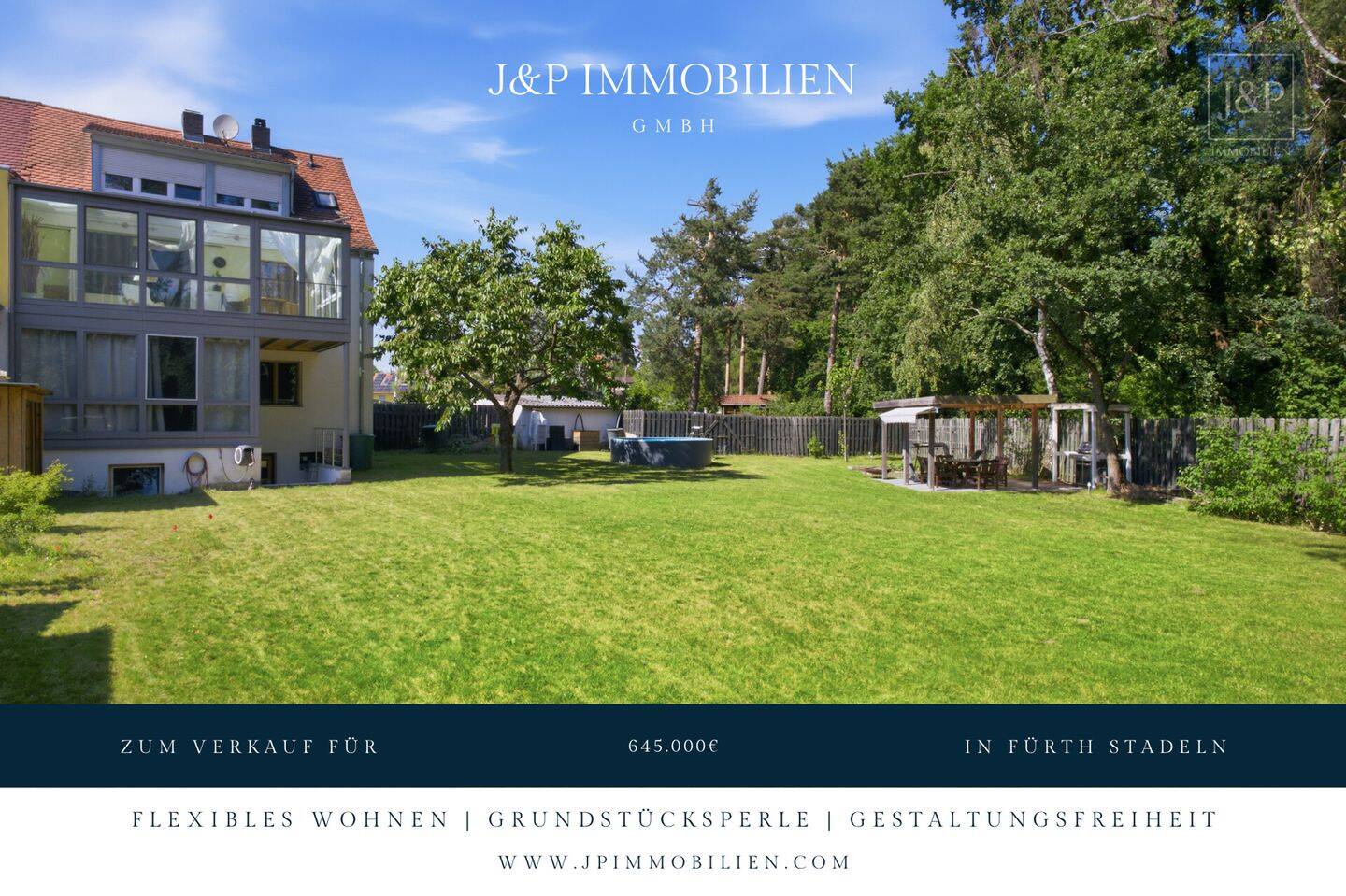 Raumwunder mit XL-Garten: Vielseitiges Familiendomizil mit Zukunftspotenzial in Fürth Stadeln, 90765 Fürth