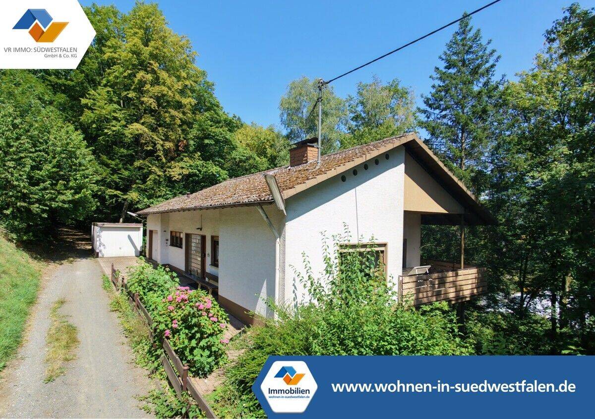 Wohnhaus mit Appartement und zwei Garagen am Waldrand!, 57555 Mudersbach