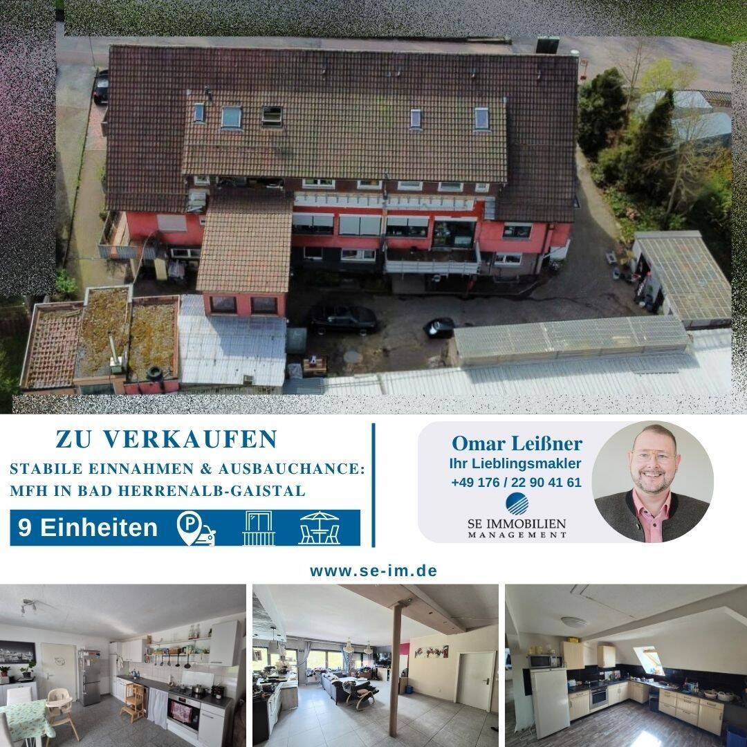 Stabile Einnahmen & Ausbauchance: MFH in Bad Herrenalb-Gaistal, 76332 Bad Herrenalb