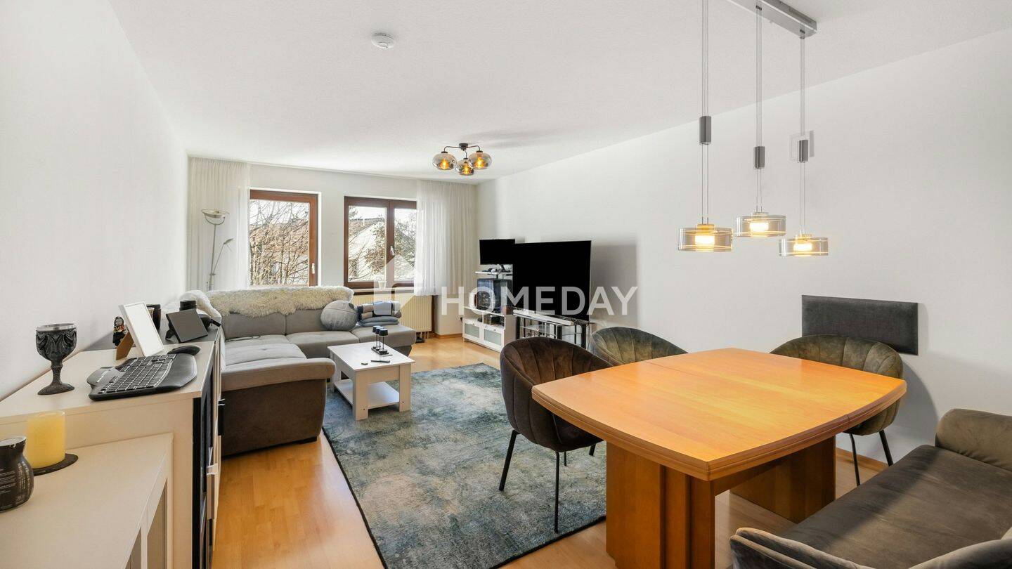 Charmante 3-Zimmer-Wohnung mit Balkon und durchdachter Raumaufteilung in gepflegter Wohnanlage, 85586 Poing
