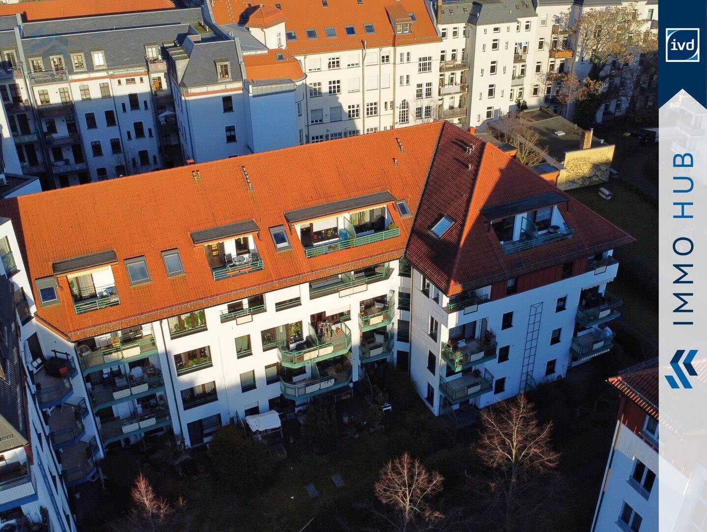 ++ Süd-West Balkon, Aufzug, Abstellkammer! Ruhige Dachgeschosswohnung nahe dem Karl-Heine-Kanal ++, 4229 Leipzig (Kleinzschocher Plagwitz Schleußig)