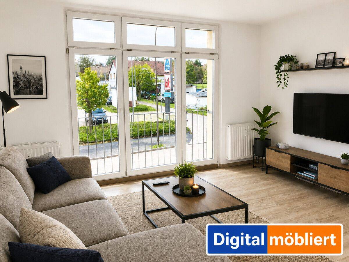 2-Raumwohnung | 1. OG | Französischer Balkon | Parkplatz, 2763 Zittau