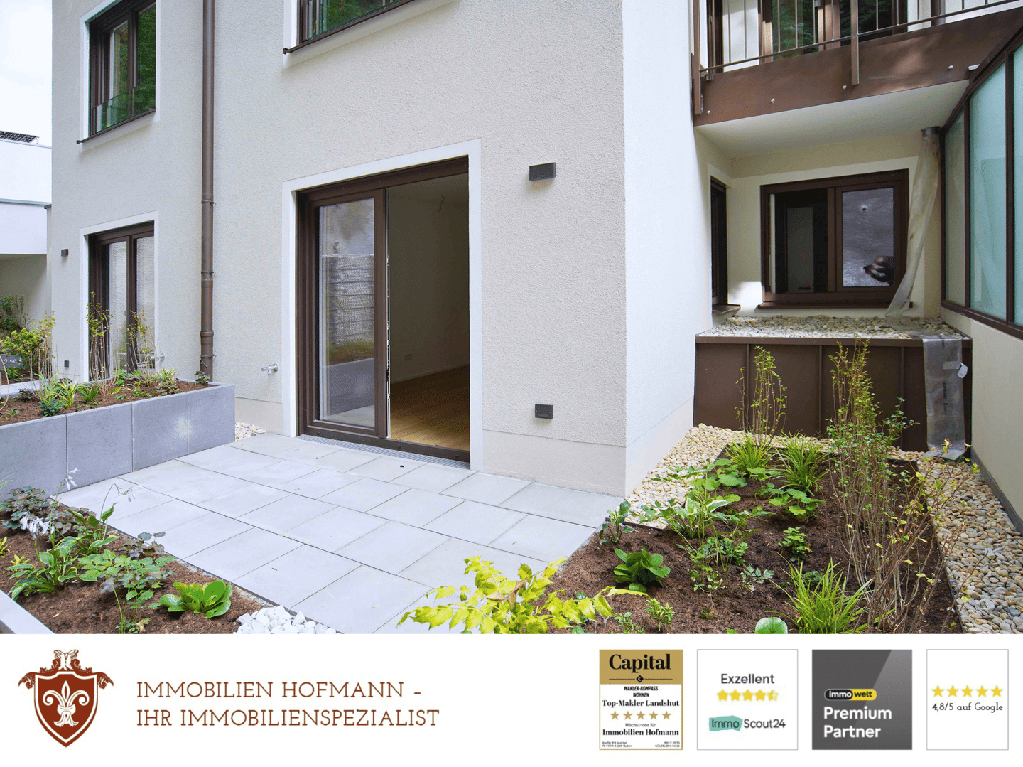Zentrale 2-Zimmer-Neubauwohnung in Toplage von Landshut!, 84036 Landshut