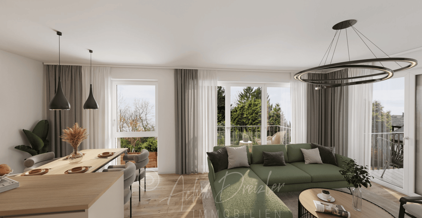 Münster Gremmendorf Neubau – 3-Zimmer-Wohnung im 1. OG zwei Balkone PKW-Stellplatz, 48167 Münster (Angelmodde Gremmendorf Wolbeck)