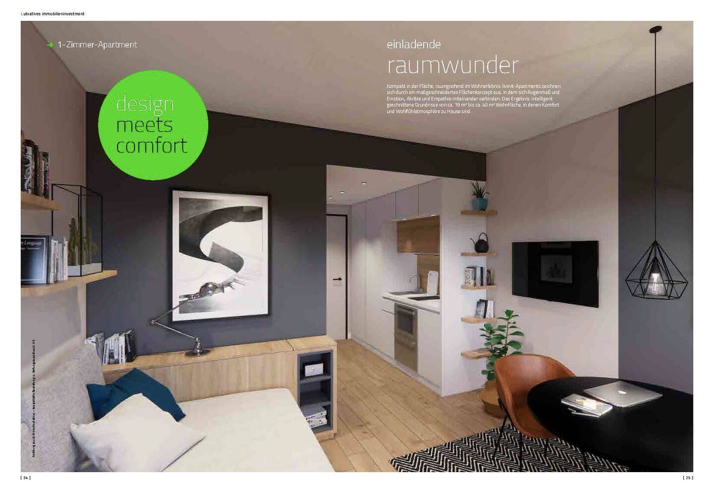 Schickes möbliertes Appartement, 60528 Frankfurt am Main (Niederrad Sachsenhausen Schwanheim)