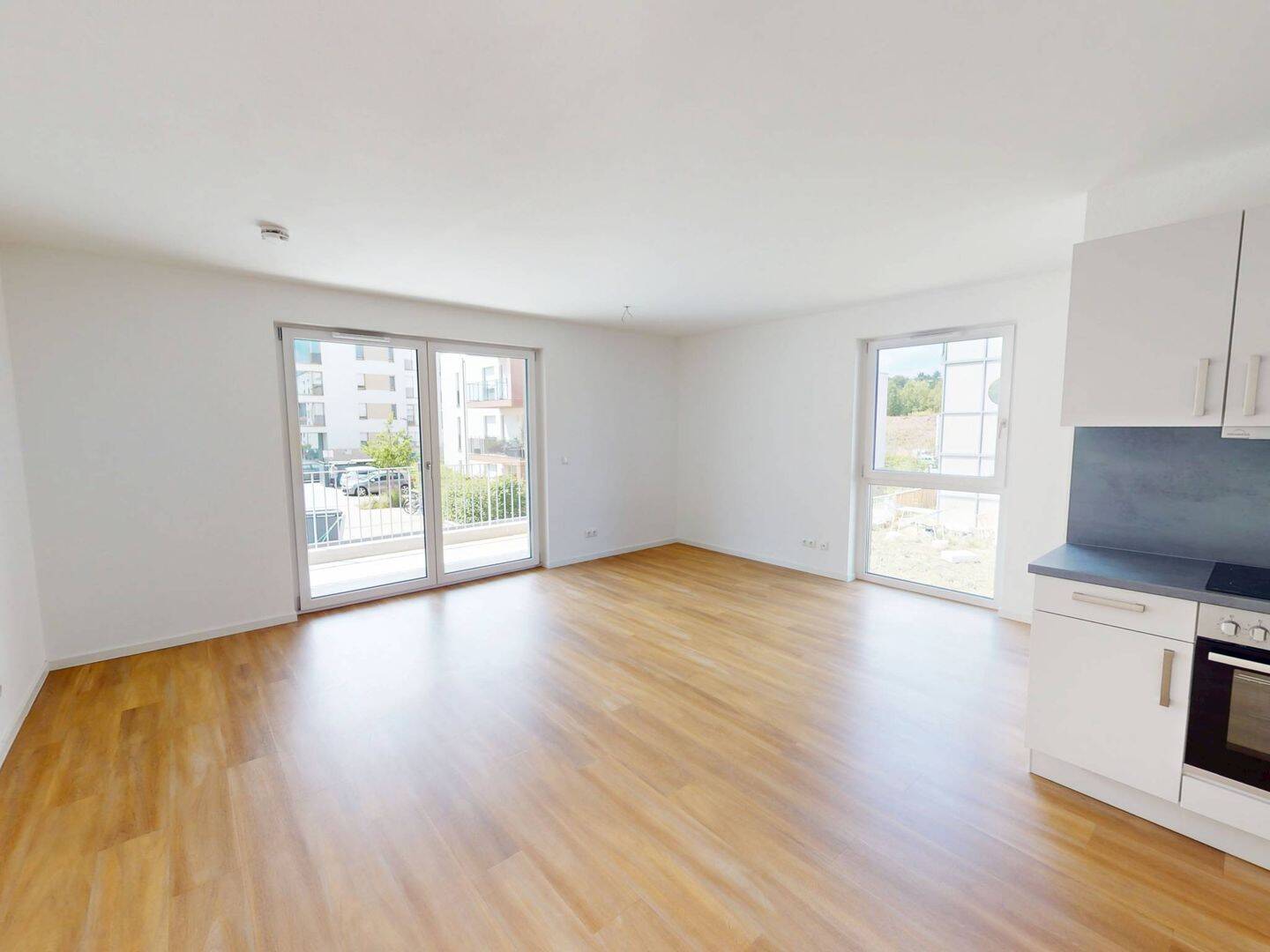 Modernster Wohnkomfort: Lichtdurchflutete 3-Zimmer-Neubauwohnung mit BALKON und EBK, 78048 Villingen-Schwenningen