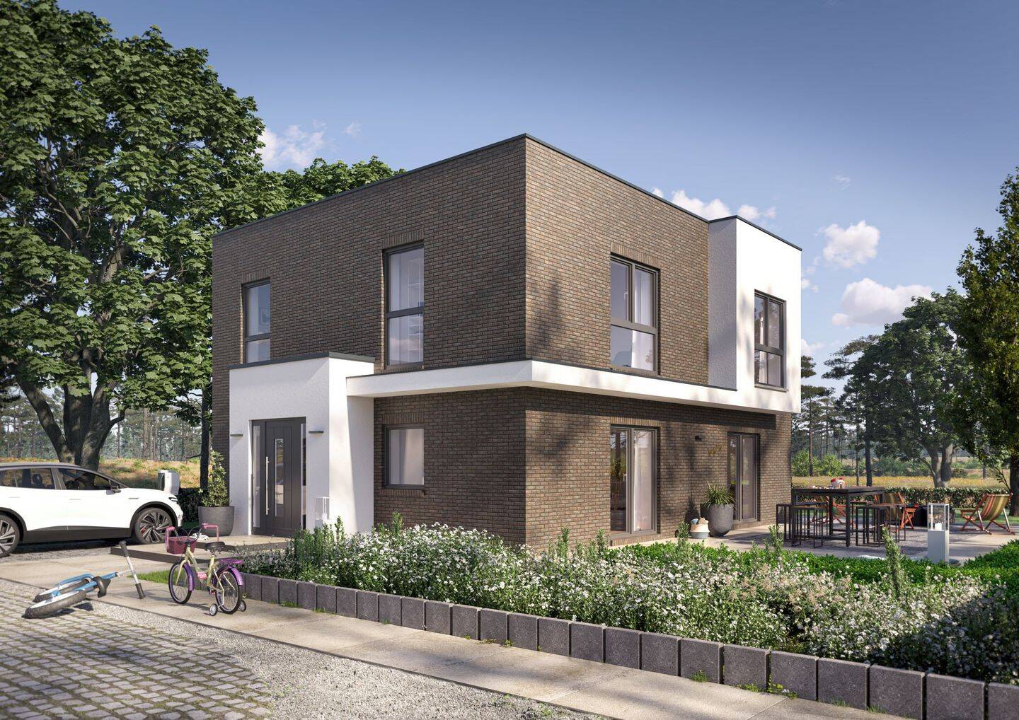 Nur bei Danhaus: Massiv gemauerte Klinkerfassade serienmäßig inklusive!, 37249 Neu-Eichenberg