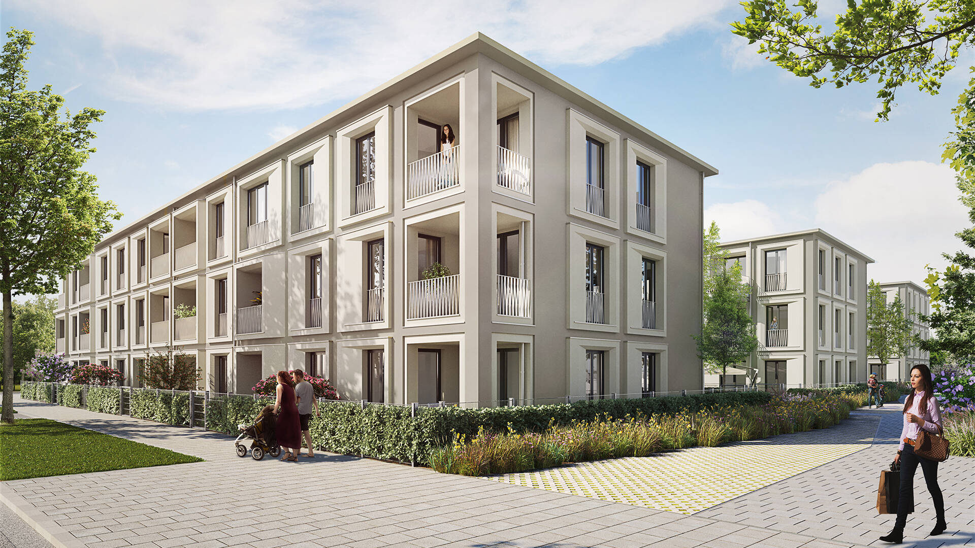 Neubau-Familienwohnung mit viel Raum zum Wachsen, 81245 München (Aubing-Lochhausen-Langwied Pasing-Obermenzing)