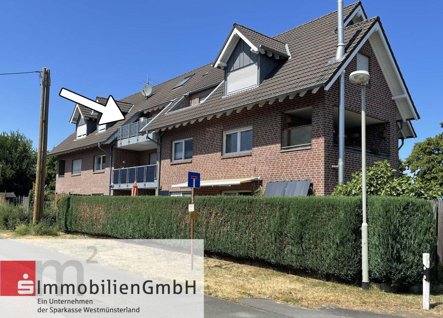 Attraktive Eigentumswohnung in Werth- mit Südbalkon, 46419 Isselburg