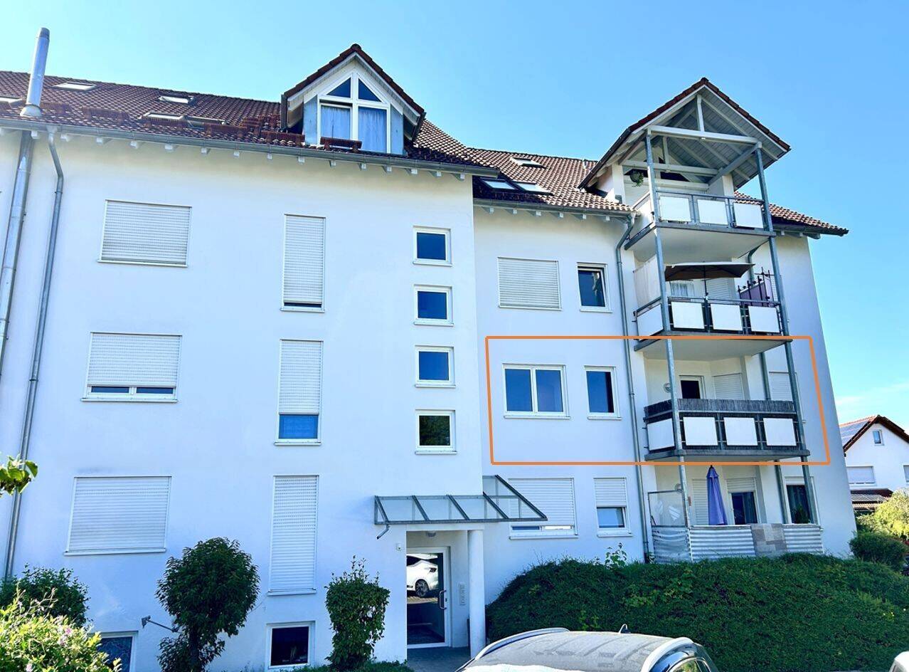 **Reserviert** Attraktive 2-Zimmer-Obergeschosswohnung im ruhigen Wohngebiet von Jestetten zum Kauf!, 79798 Jestetten