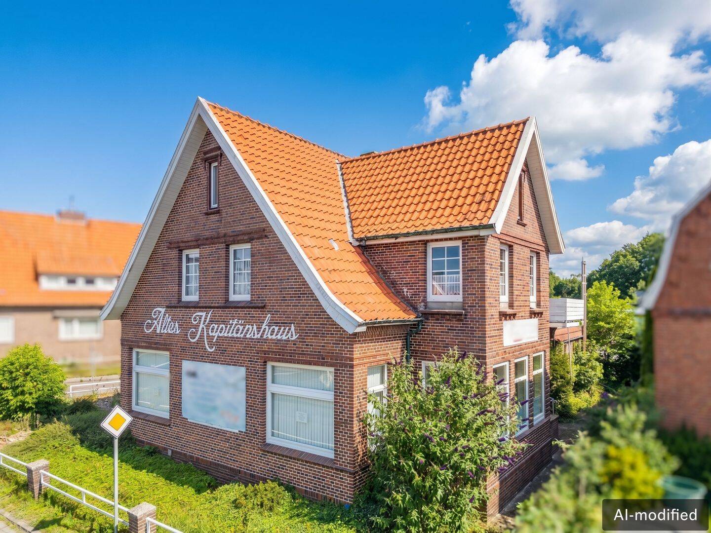 Charmantes Kapitänshaus zur vielseitigen Nutzung in Top-Lage !, 26817 Rhauderfehn
