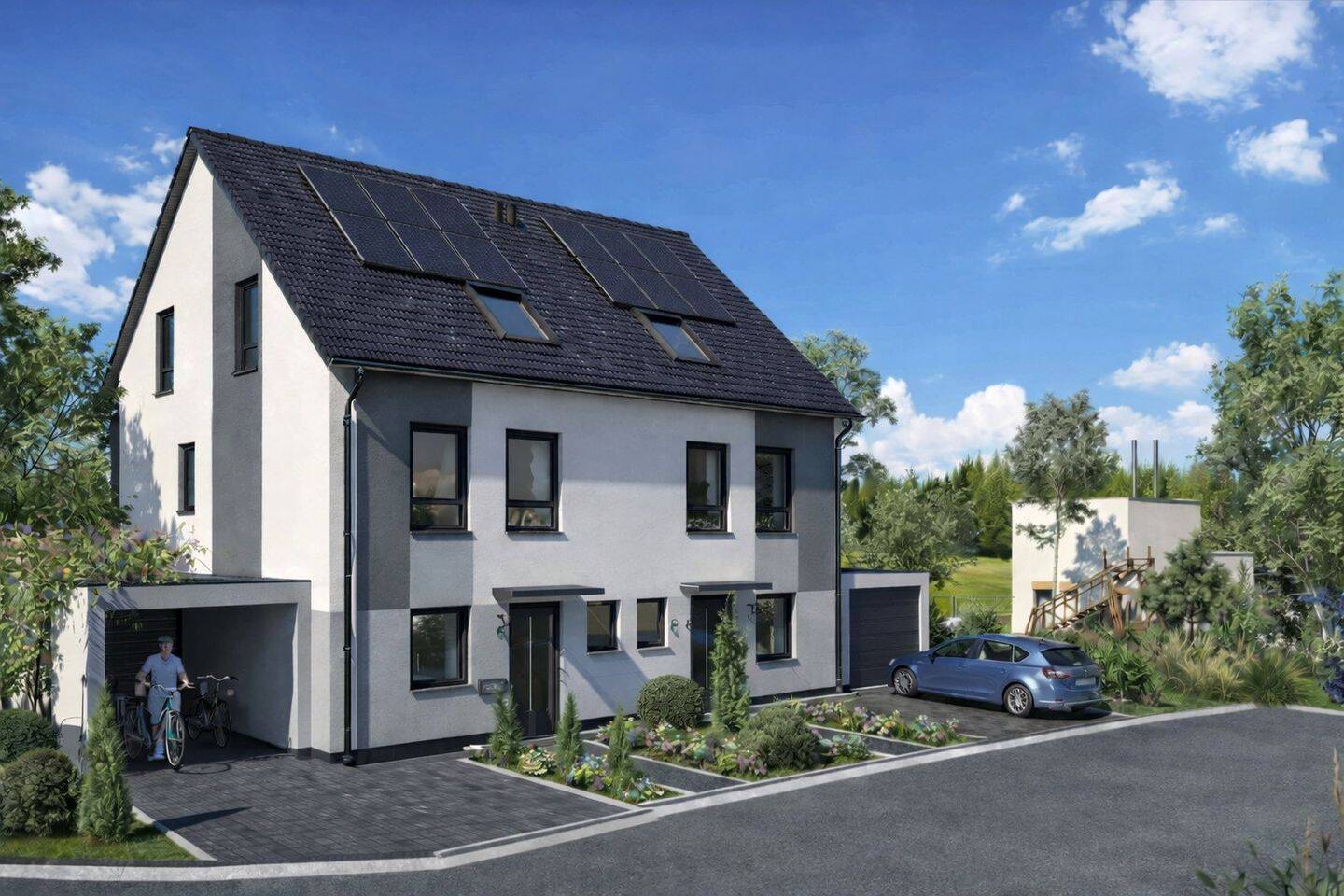 KFW40-QNG Energieeffizienz,modern,fantastische Lage – eine seltene Gelegenheit in Saulheim PV&LWP, 55291 Saulheim