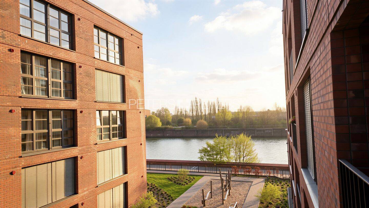 + Endetage mit Weit- und Weserblick +, 28217 Bremen (Handelshäfen Steffensweg Utbremen Westend)