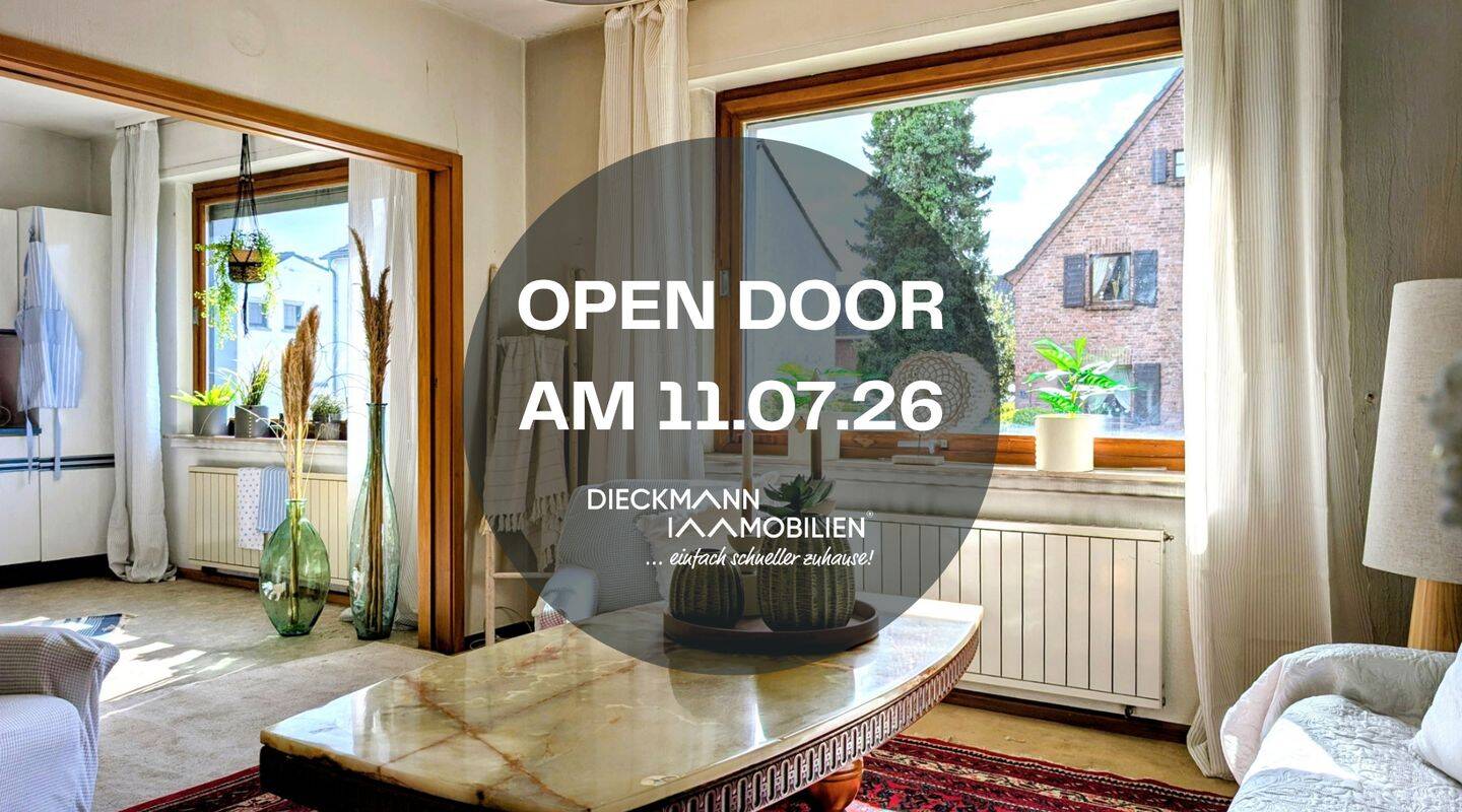 Open Door am 11.07. | Doppelhaushälfte “Gartenglück” in Holten, 46147 Oberhausen (Alsfeld Holten Schmachtendorf Sterkrade-Nord)