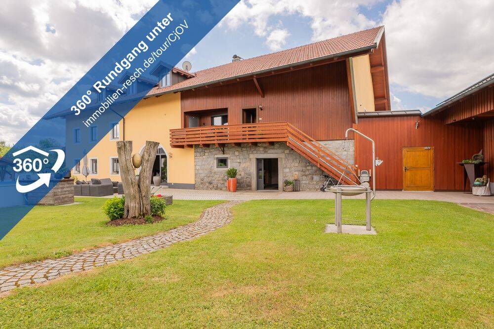 Leben unterm Dach in Kellberg Traumhafte 3-Zimmer-Wohnung mit Tageslichtduschbad, verspielten Mansarden und EBK, 94136 Thyrnau