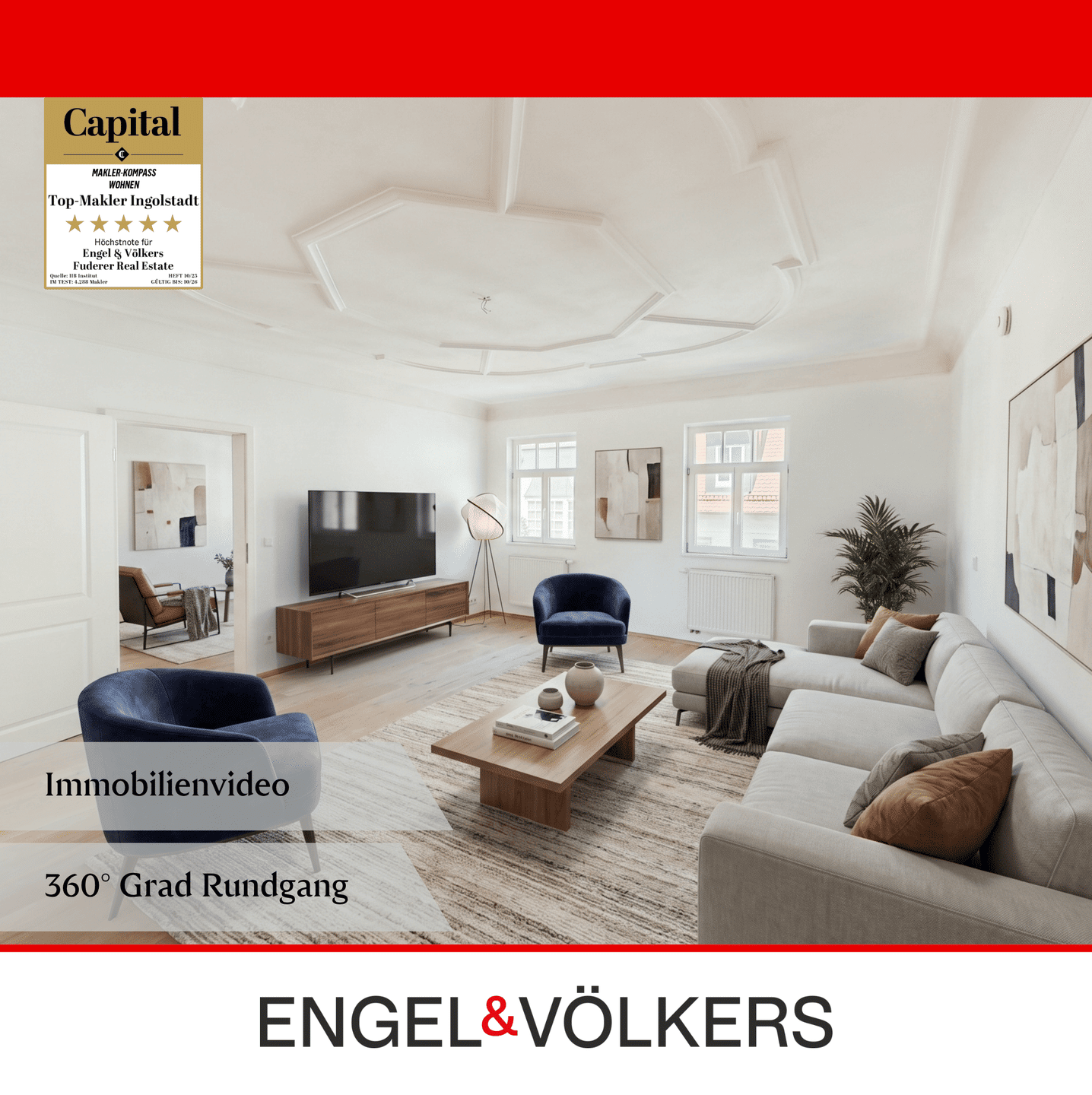 Historischer Charme & moderner Wohnkomfort – bezugsfreie Altbauwohnung mit ca. 90 m² im Denkmalobjekt, 86633 Neuburg a.d. Donau