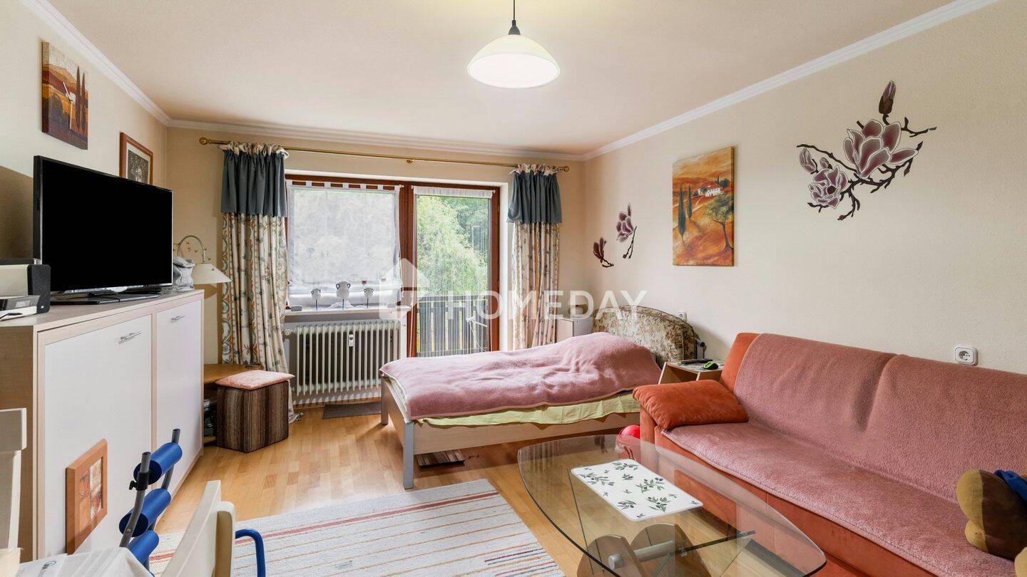 Ein-Zimmer-Wohnung mit Balkon, Tiefgarage und langfristigem Mietverhältnis, 94086 Bad Griesbach i. Rottal