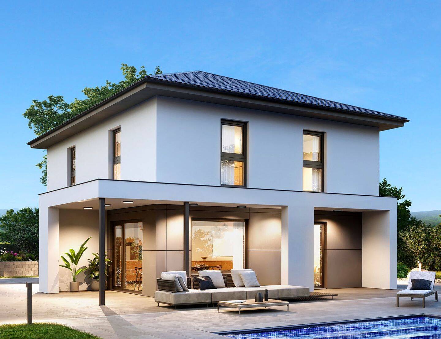 Stadthaus-Traum: Individuelles Design, KfW 40 Komfort & 159m² Wohnjuwel, 91483 Oberscheinfeld
