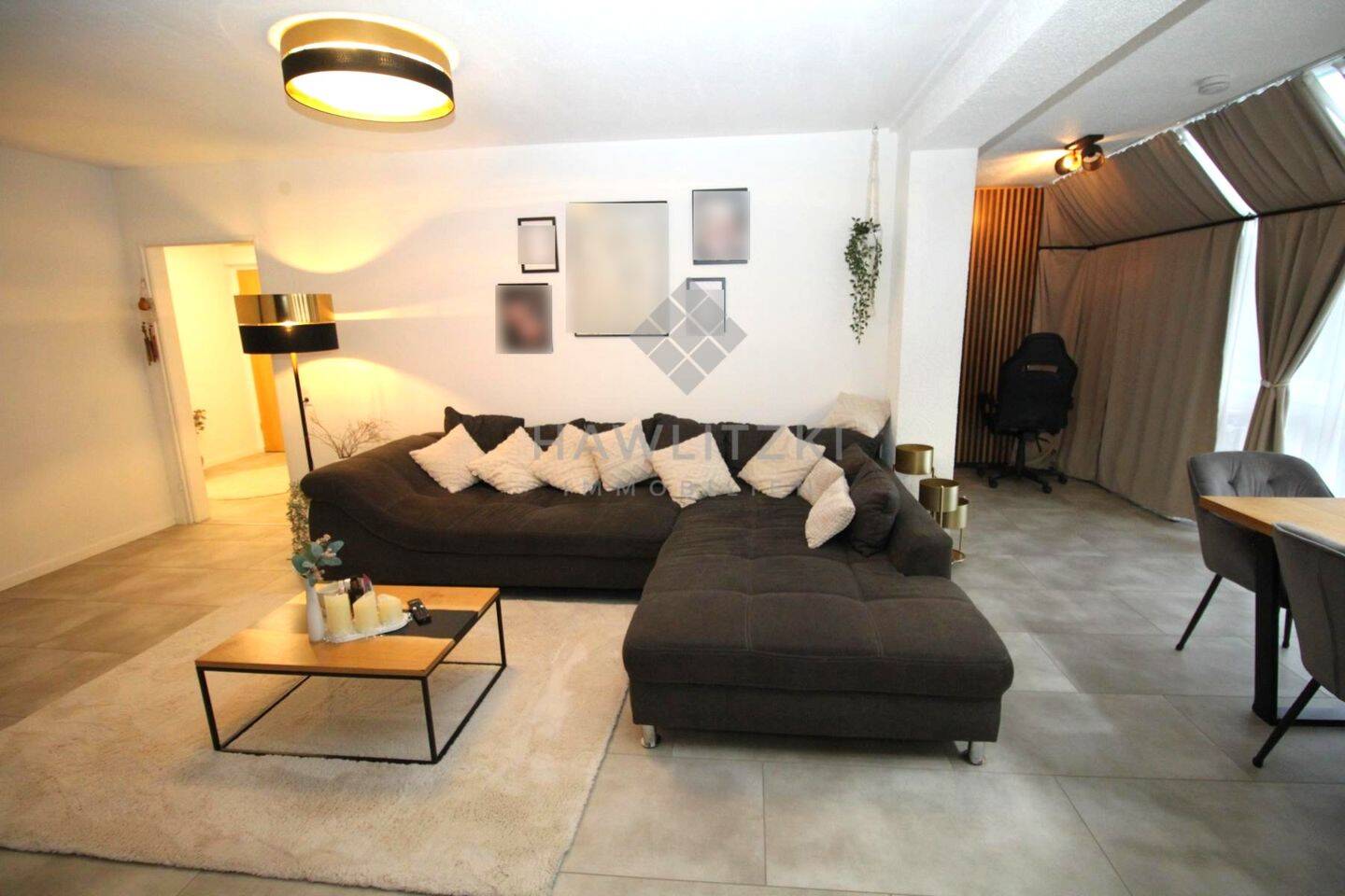 Renovierte 3 Zimmerwohnung, Klima, Küche, teilmöbl., Kfz-Stellplatz im 1. OG zum Mieten!, 76448 Durmersheim